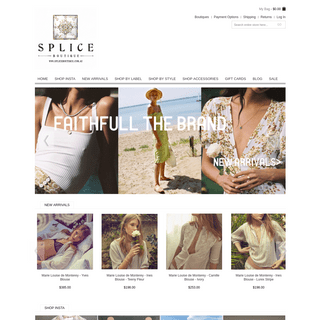 Womens Designer Clothing Australia | Shop Online at Splice Boutique