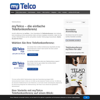 Telefonkonferenz: Schnell & einfach Telko einrichten! myTelco.de