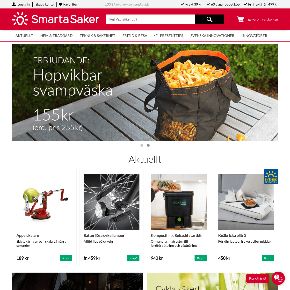 SmartaSaker - Köp smarta saker online | SmartaSaker