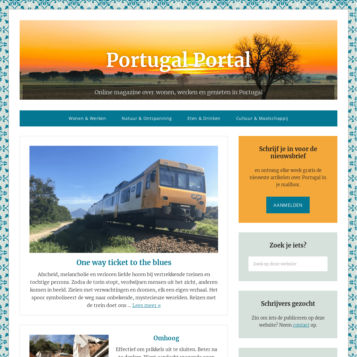 Portugal Portal - Online magazine over wonen, werken en genieten in Portugal