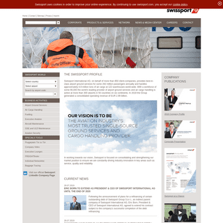 Swissport International Ltd. - Global cargo and aircraft ground handling.