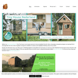 Tiny House Nederland – Minder huis, meer leven