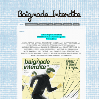 A complete backup of baignadeinterdite-24h.blogspot.com