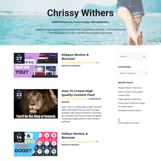 chrissywithers.wpmudev.host – A WPMU DEV hosted WordPress site