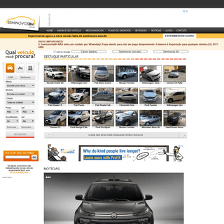 Seminovos BH | O melhor site de compra e venda de veículos de MG