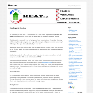 .Heat.net | Heating and Cooling Information