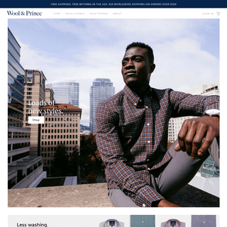 Wool&Prince | Merino Wool Button-Down Shirts, T-Shirts, and Button-Up Shirts