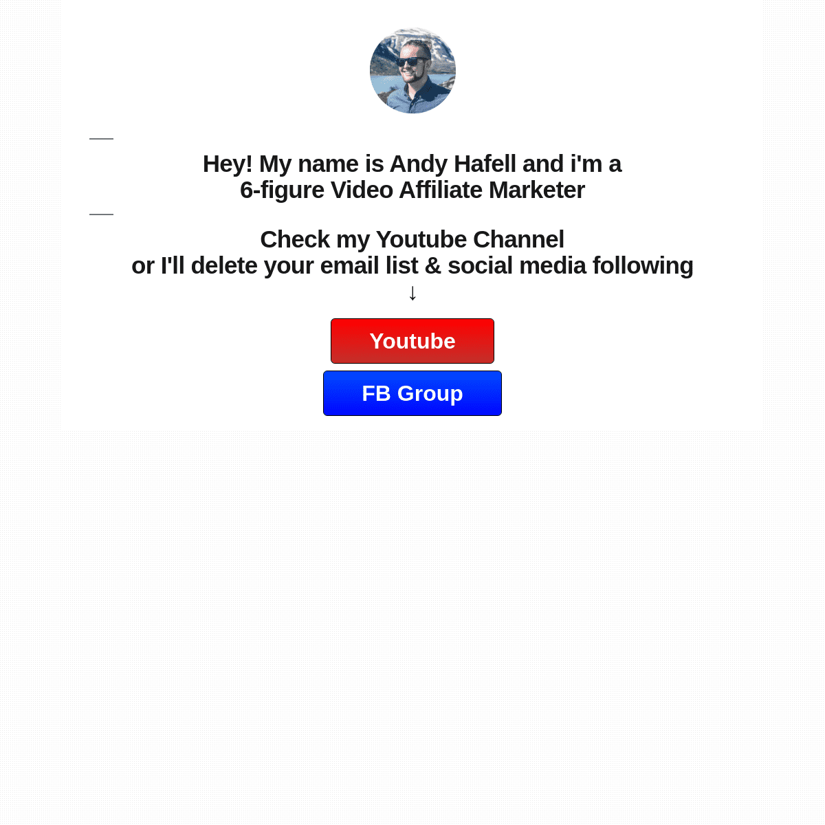 A complete backup of andyhafell.com