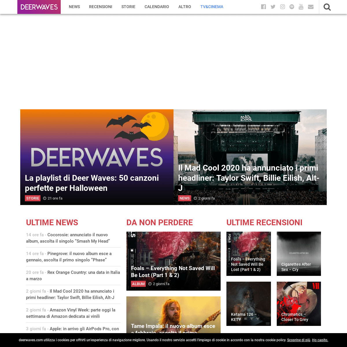 A complete backup of deerwaves.com