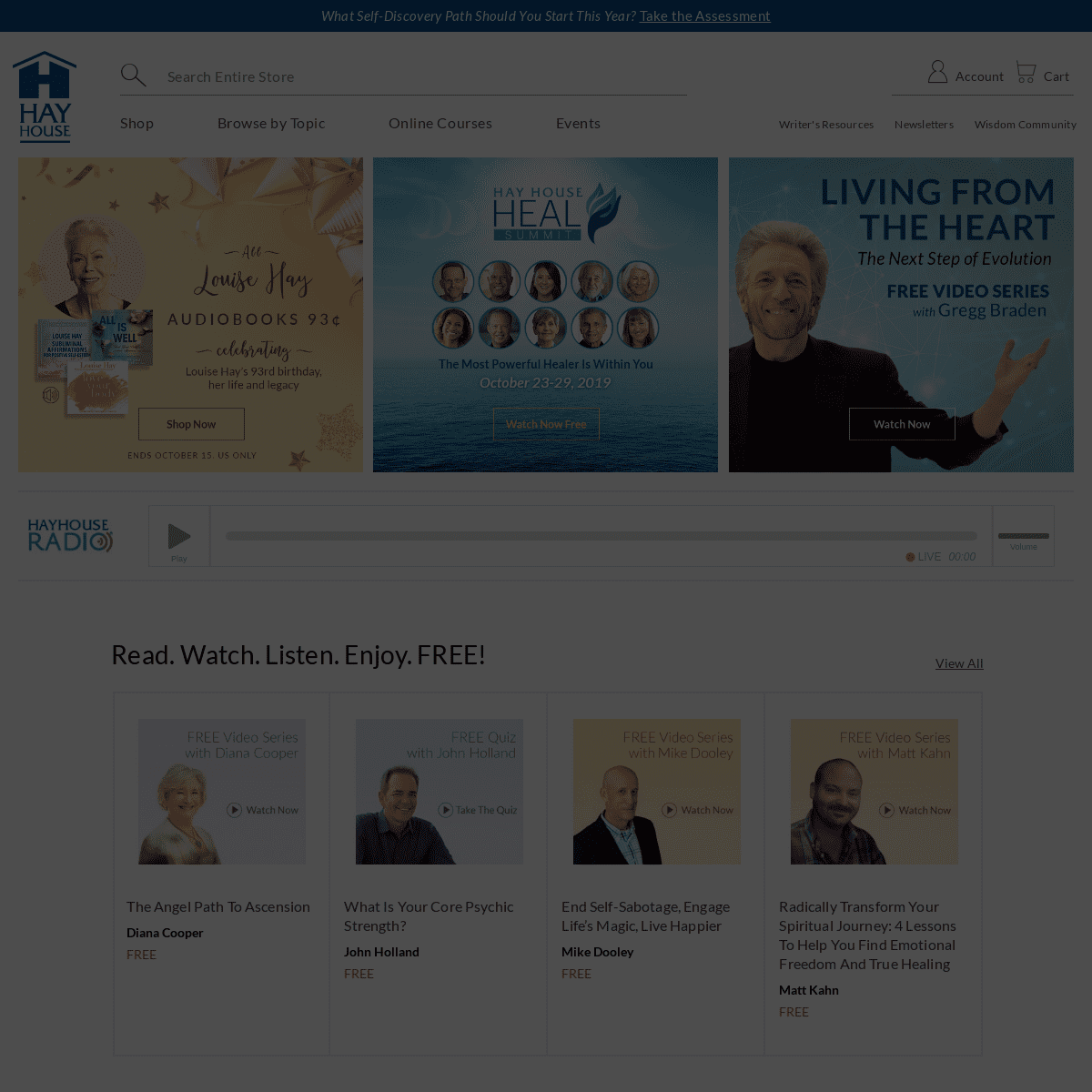 A complete backup of hayhouse.com