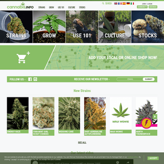 Marijuana news, strains & growing - Cannabis.info