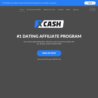XCASH - #1 Dating Affiliate Program