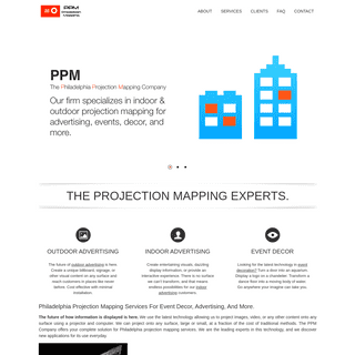 Philadelphia Projection Mapping Services | The PPM Company