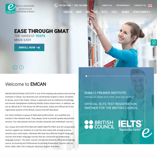 IELTS, OET, PTE, TOEFL, SAT, GRE, GMAT and English Courses
