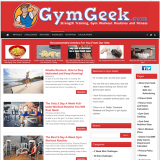 A complete backup of gymgeek.com