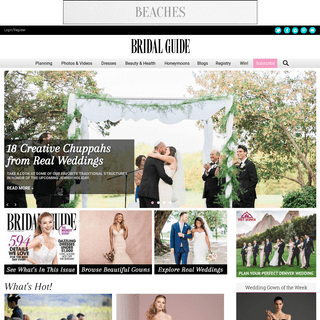 Your source for wedding planning ideas and advice | BridalGuide