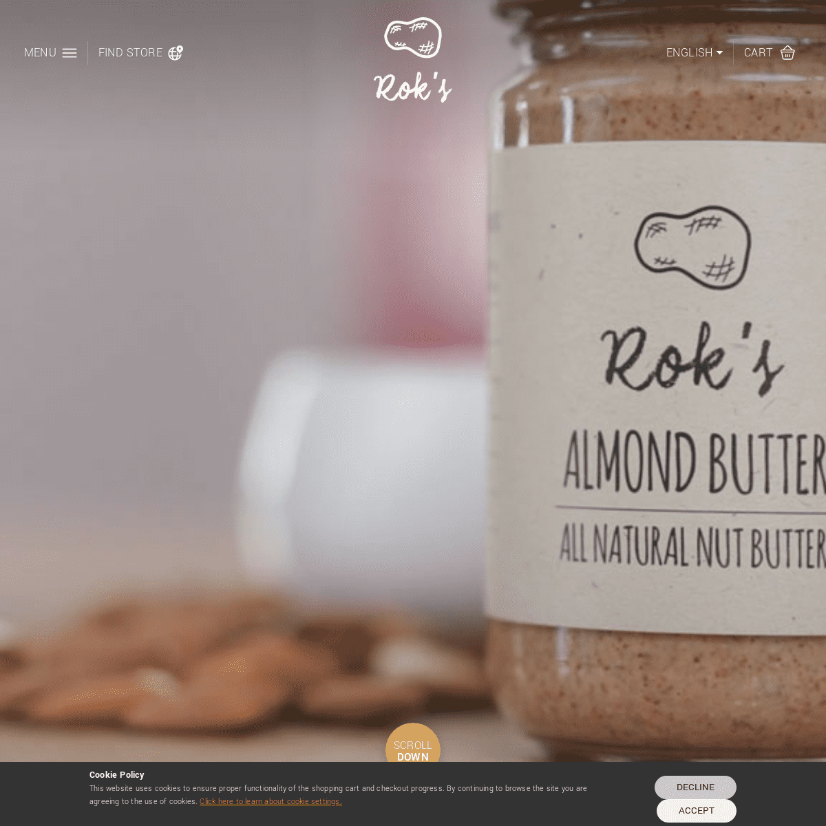 Roksnutbutter.com - Rok's nut butter