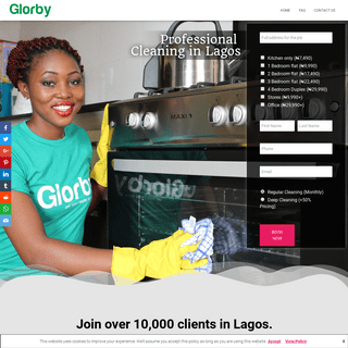 Glorby – Home and Office Cleaning in Lagos