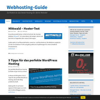 Webhosting-Guide - So findest du das beste Hosting für deine Website!