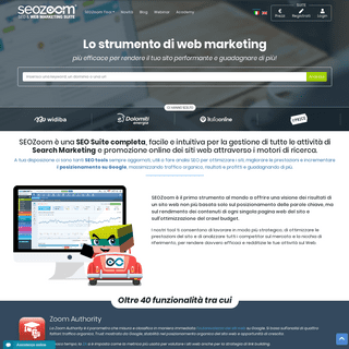 SEOZoom - I migliori SEO Tools per il tuo sito Web