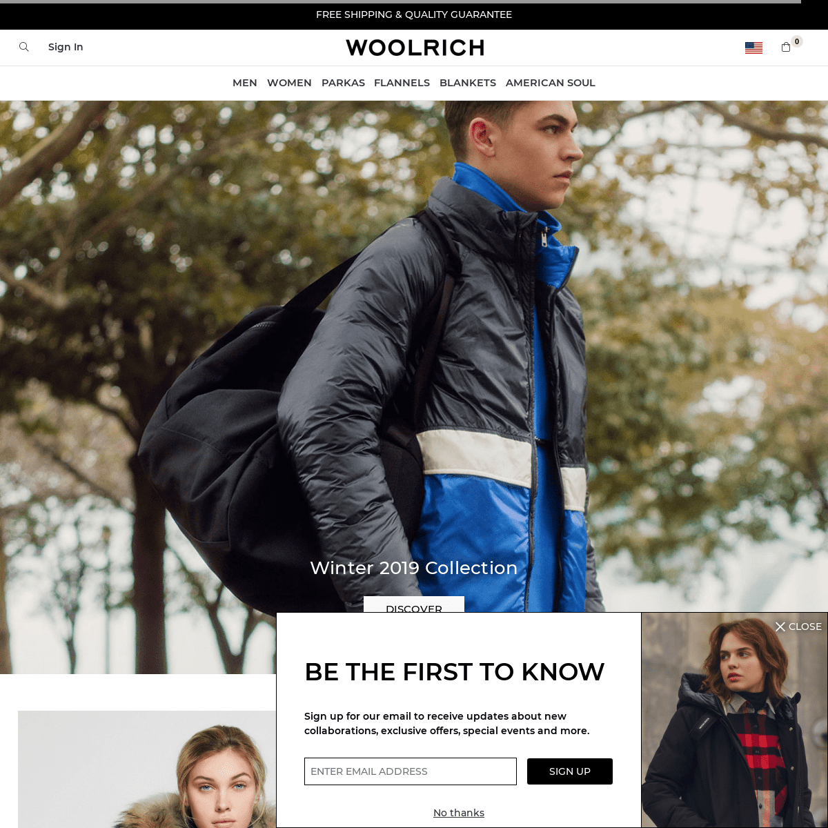 WOOLRICH | The Original Outdoor Clothing Company