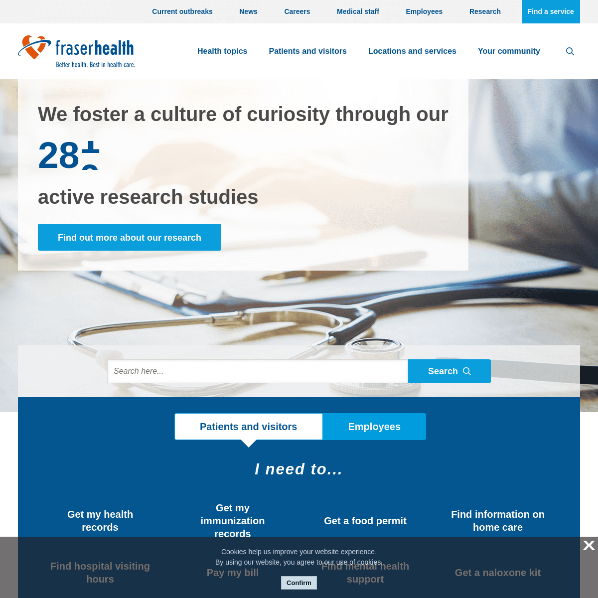 Home - Fraser Health Authority