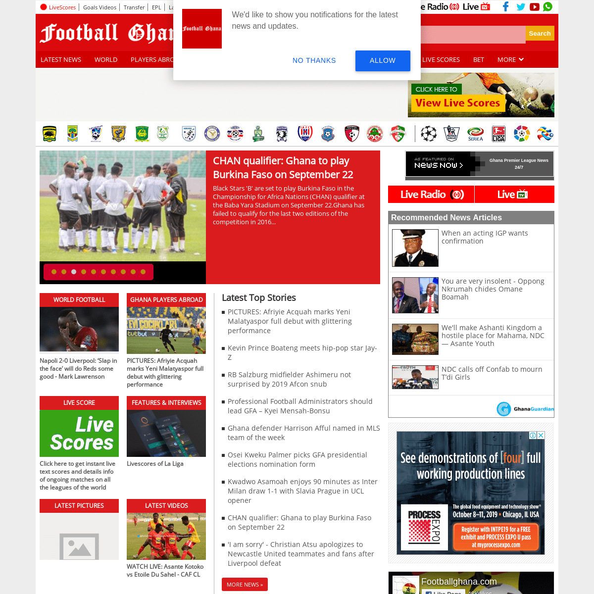 Latest Football News, Live Scores, Results - Footballghana.com