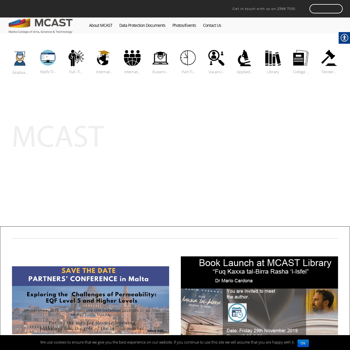 A complete backup of mcast.edu.mt