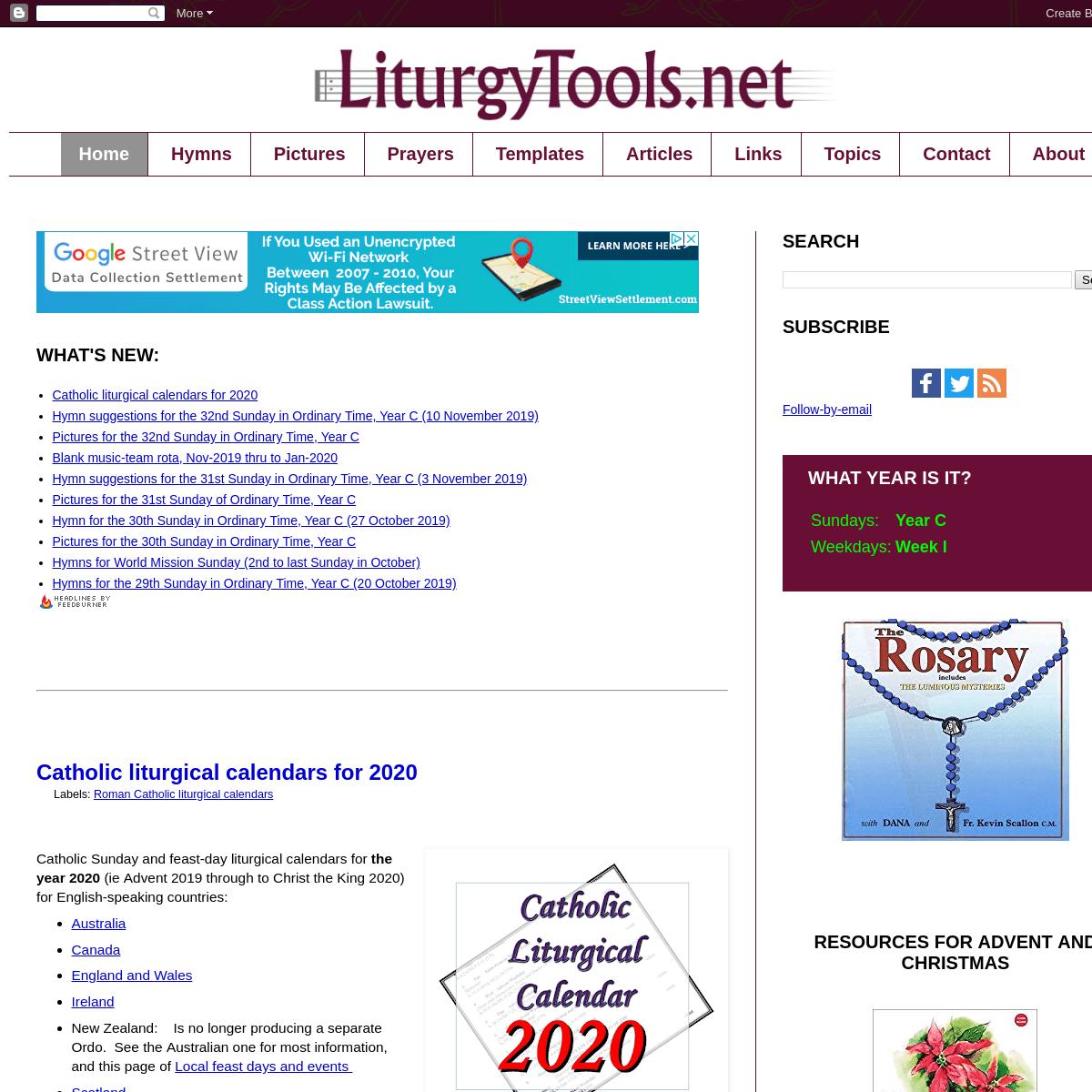 A complete backup of liturgytools.net