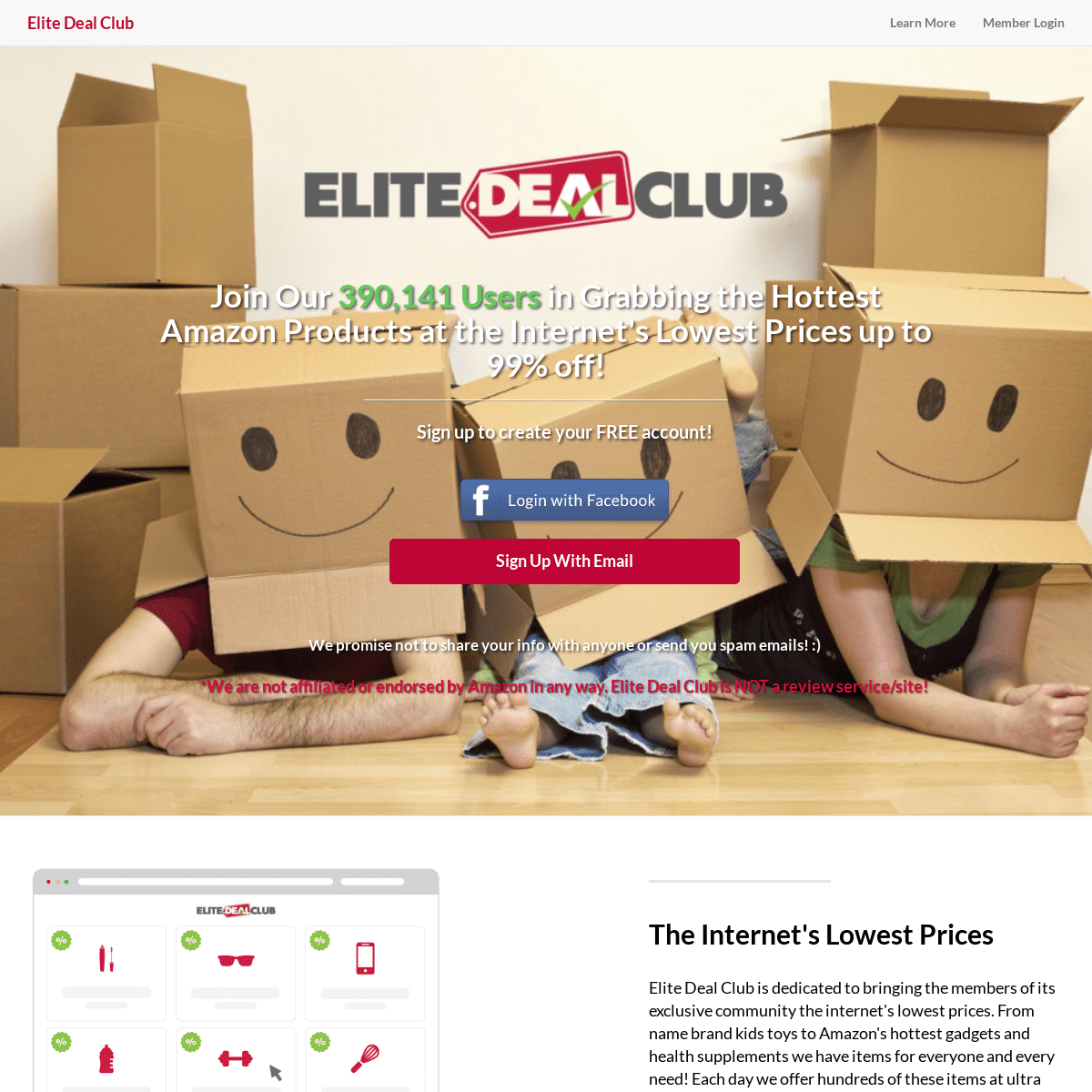 A complete backup of elitedealclub.com