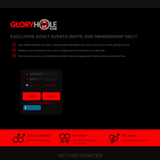 GloryHoleClub - social networking