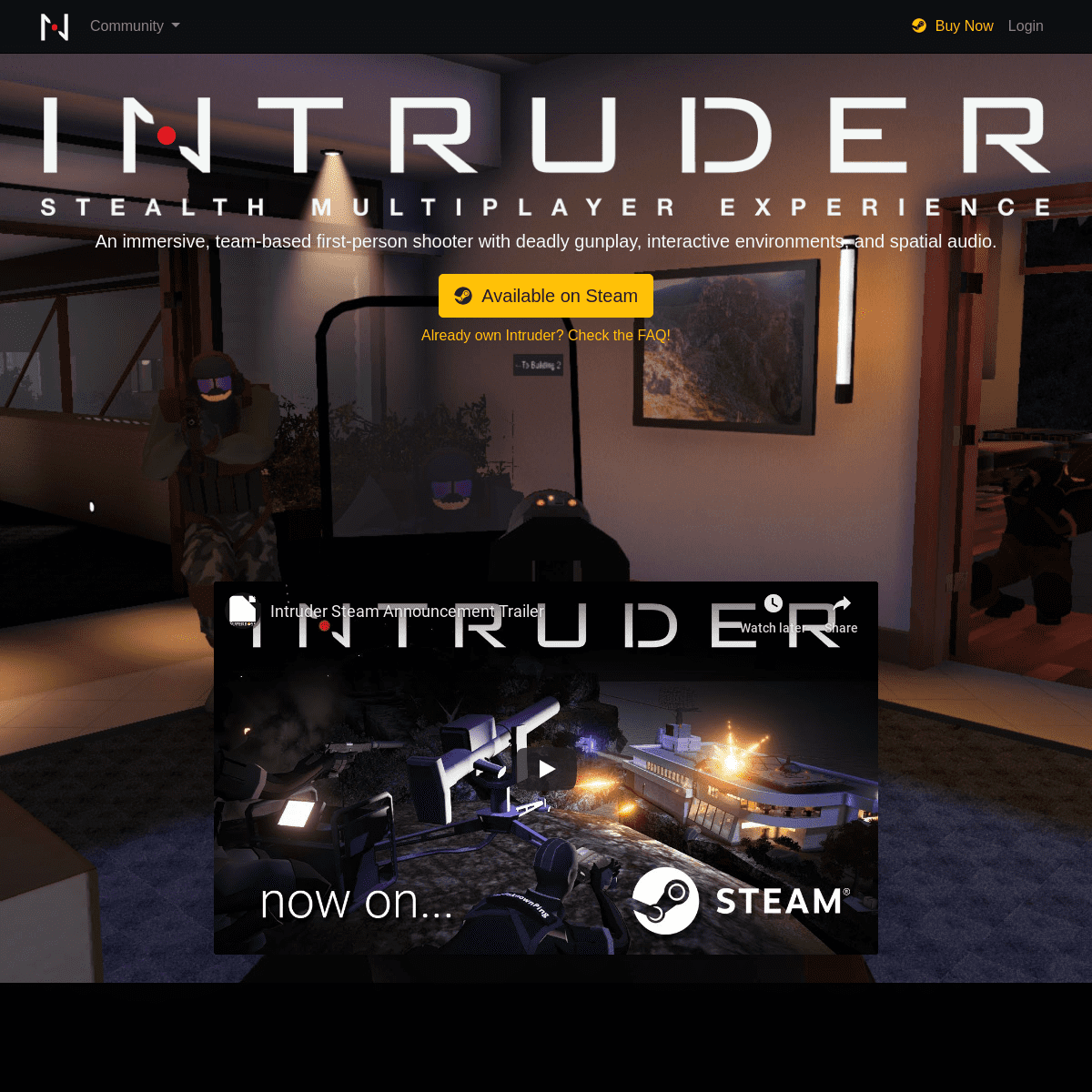 intruder game