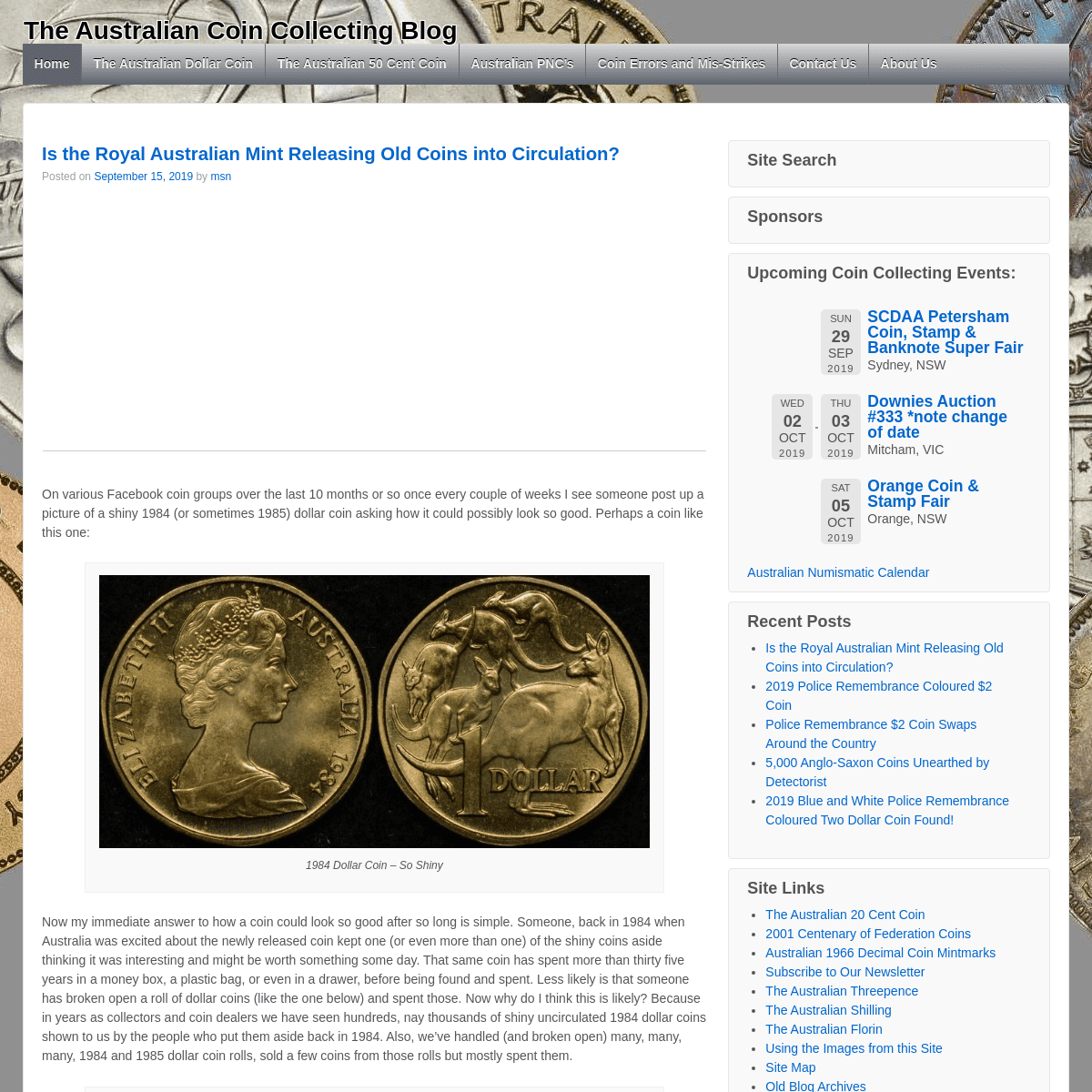 The Australian Coin Collecting Blog