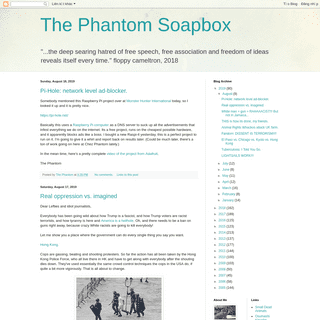 The Phantom Soapbox