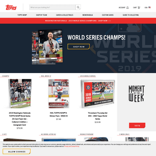 A complete backup of topps.com
