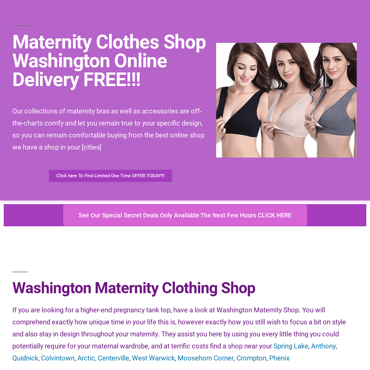 Maternity Online Store Washington – Maternity Accessories