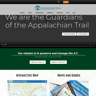 A complete backup of appalachiantrail.org