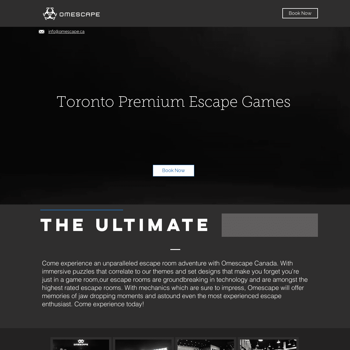 Omescape Canada Escape Rooms | Premium Live Escape Games | Toronto