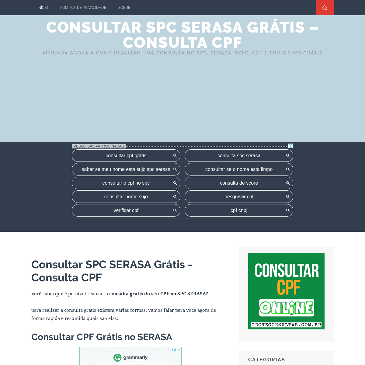 A complete backup of consultarcpfgratis.org