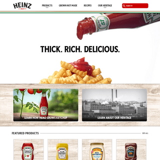 Heinz® Sauces & Condiments | Heinz®