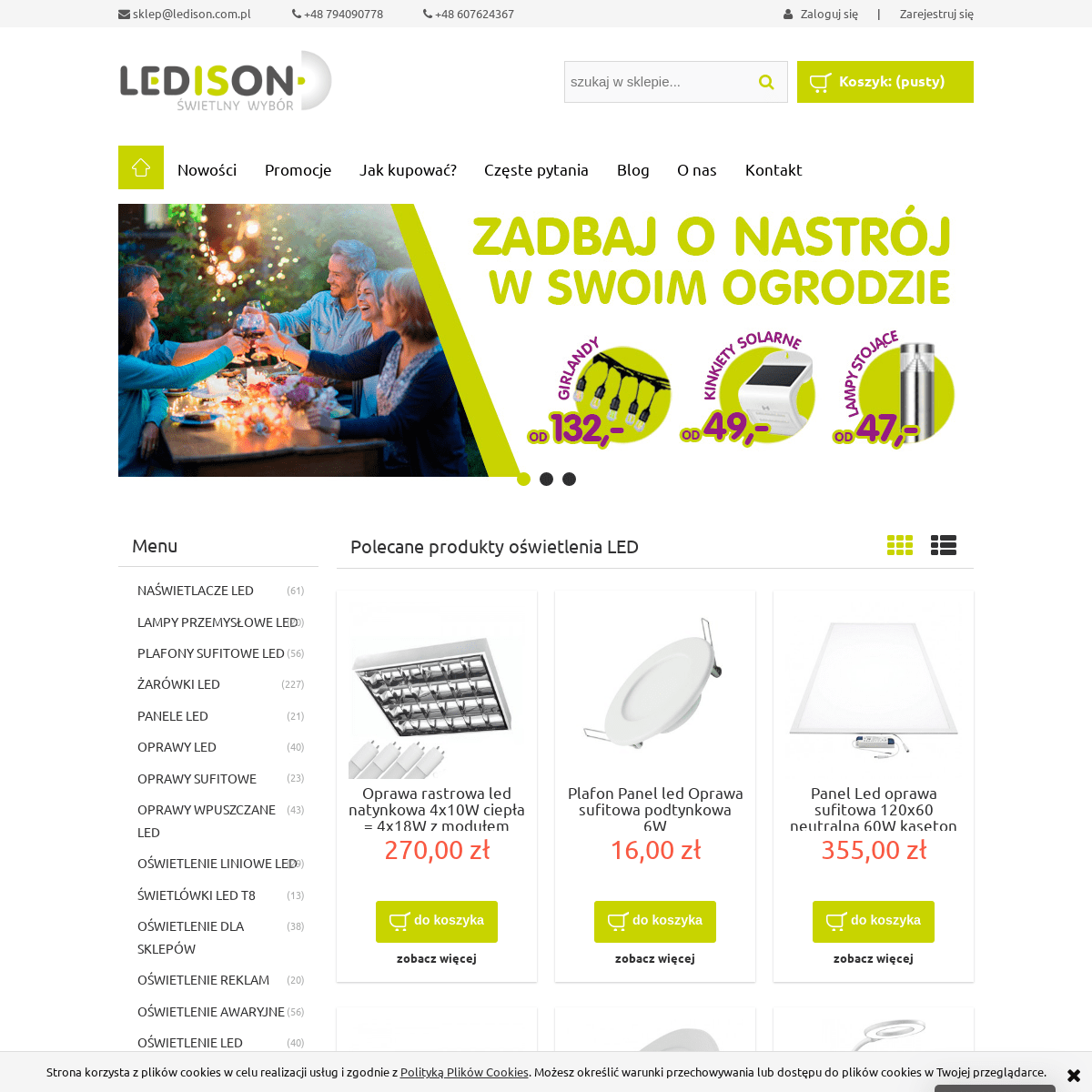 A complete backup of ledison.com.pl