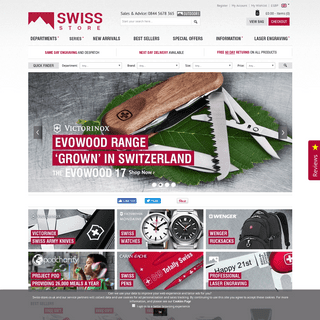 Swiss-Store | Victorinox & Wenger Swiss Army Knives