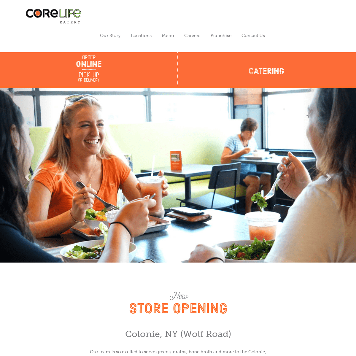 A complete backup of corelifeeatery.com