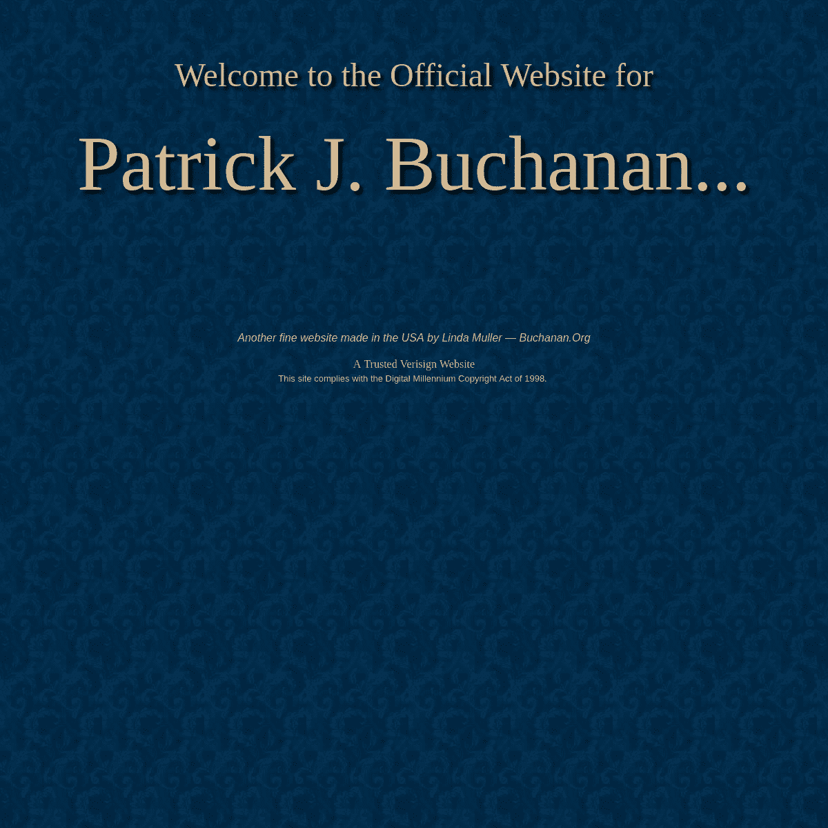 A complete backup of buchanan.org