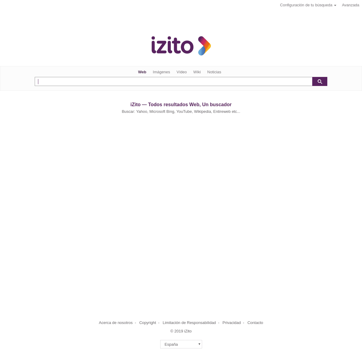 A complete backup of izito.es