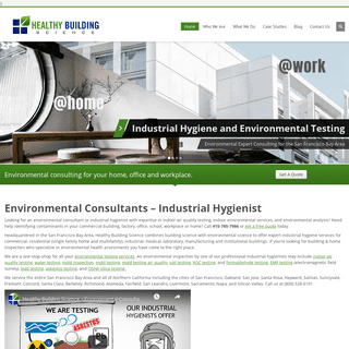 Environmental Consultants | Industrial Hygienist | Healthy Building Science