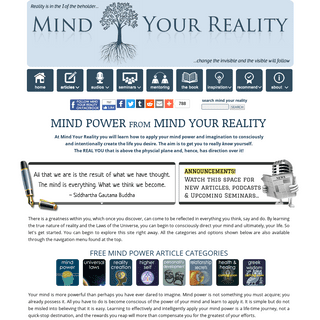 A complete backup of mind-your-reality.com
