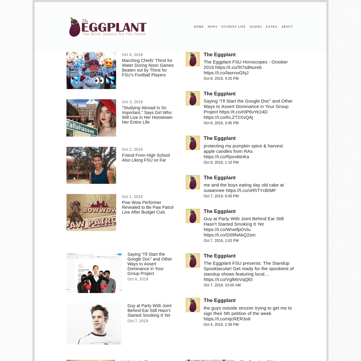 A complete backup of eggplantfsu.com