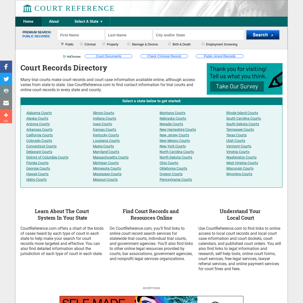 Court Records Directory