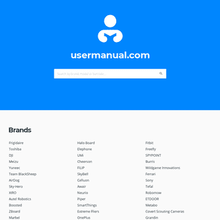 Usermanual.com - Search and find all user manuals on usermanual.com